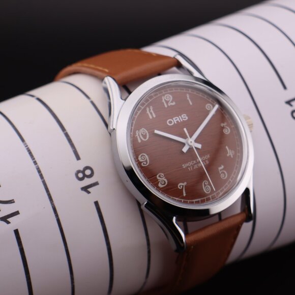 Oris Vintage Swiss 17 Jewels Hand-Wound Mechanical Men's Watch  - FREE SHIPPING - Picture 10 of 12